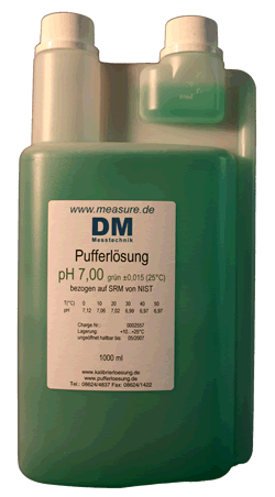 Puffer pH 7 in Dosierflasche 1000 ml - DM7PH21
